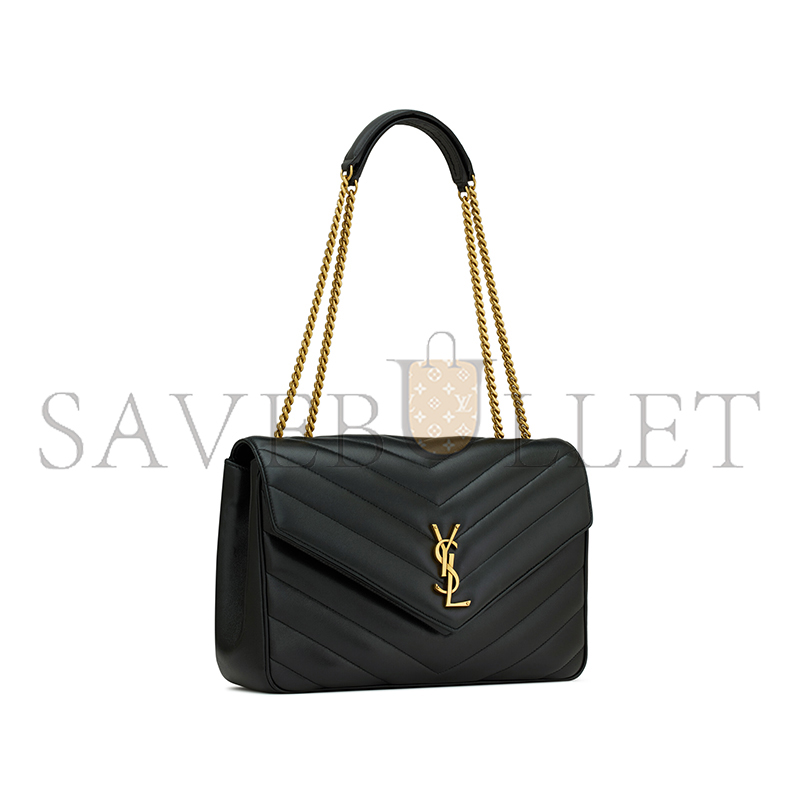 YSL LOULOU LARGE IN MATELASSÉ LAMBSKIN 803541AAEAX1000 (32*22*10cm)